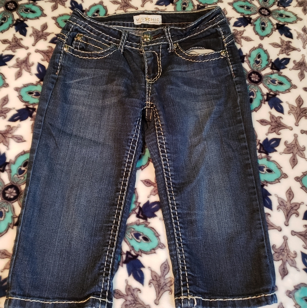 SALE 7 FOR $20 Miss Chic Superstar USA Jeanswear Bermuda sz 5